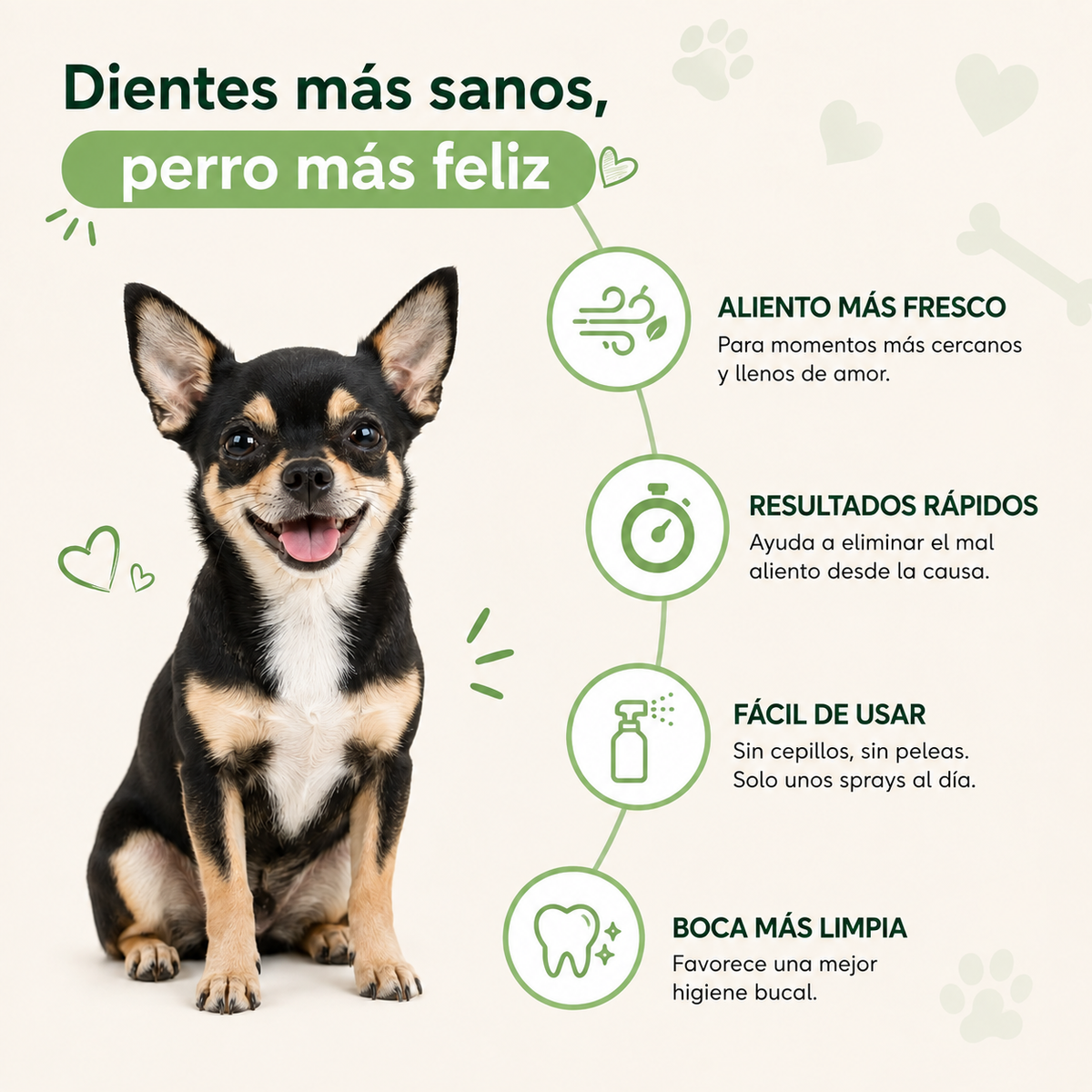 Spray Oral Vete Paw – Adiós al Mal Aliento