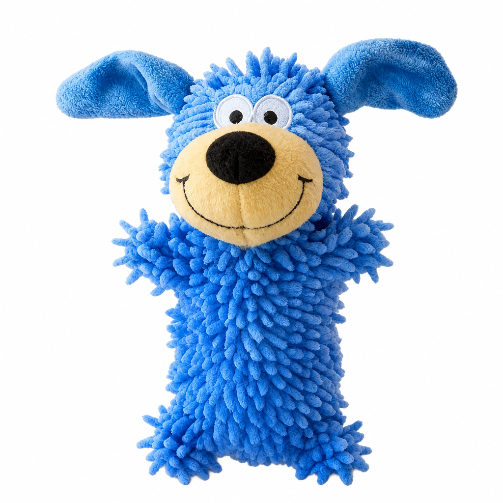 Peluche Interactivo Sonoro y Limpiadientes para Perros
